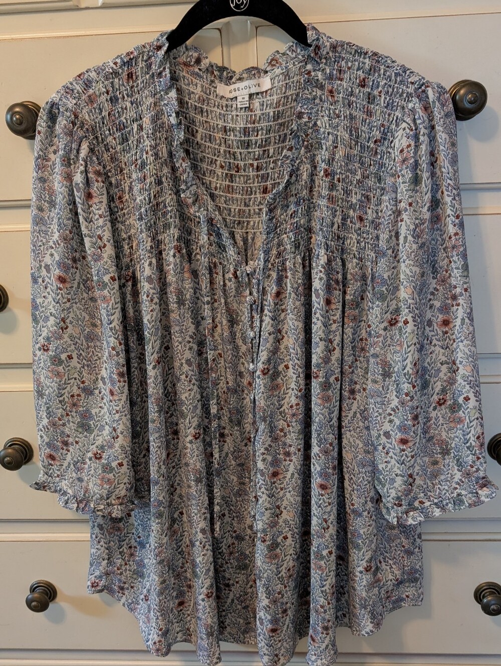 Blouse By Rose + Olive. Size 1X